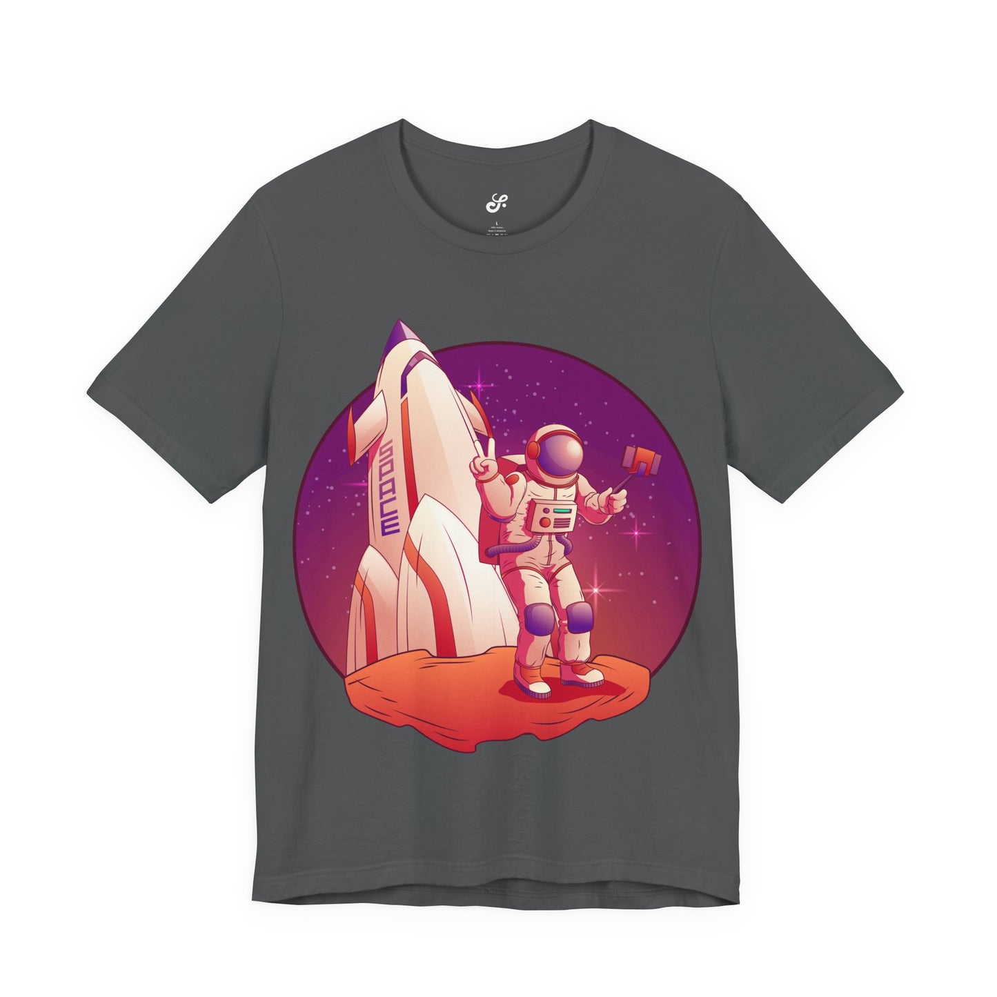 Astronaut and Rocket Space Themed Oversized T-Shirt YSS-TS-0001