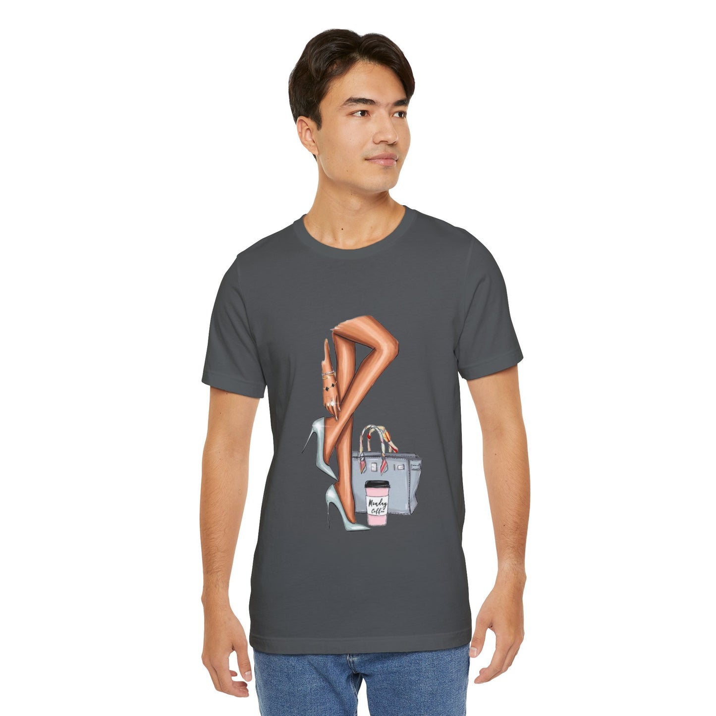 Chic Fashion Illustration Oversized T-Shirt YSS-TS-0003