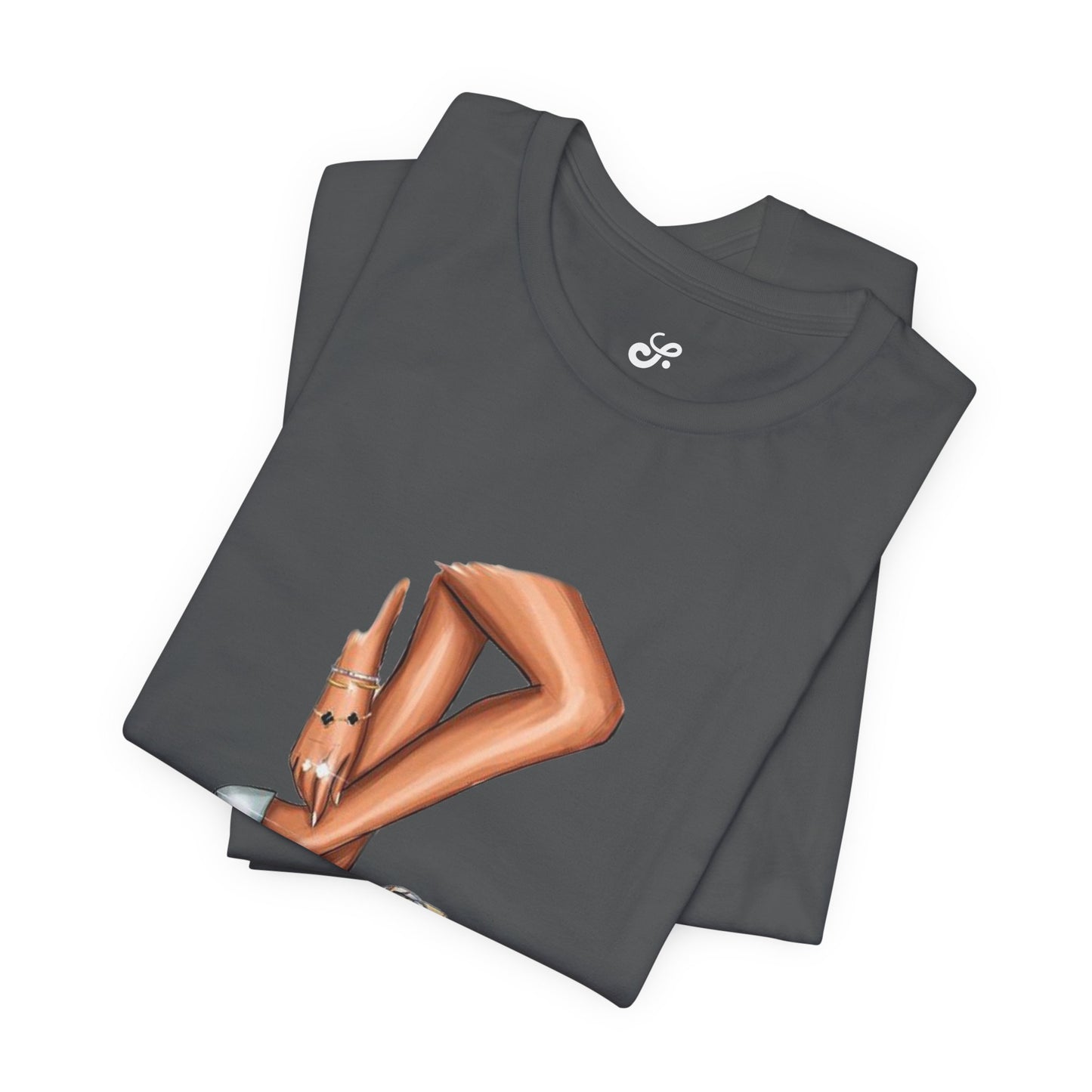 Chic Fashion Illustration Oversized T-Shirt YSS-TS-0003