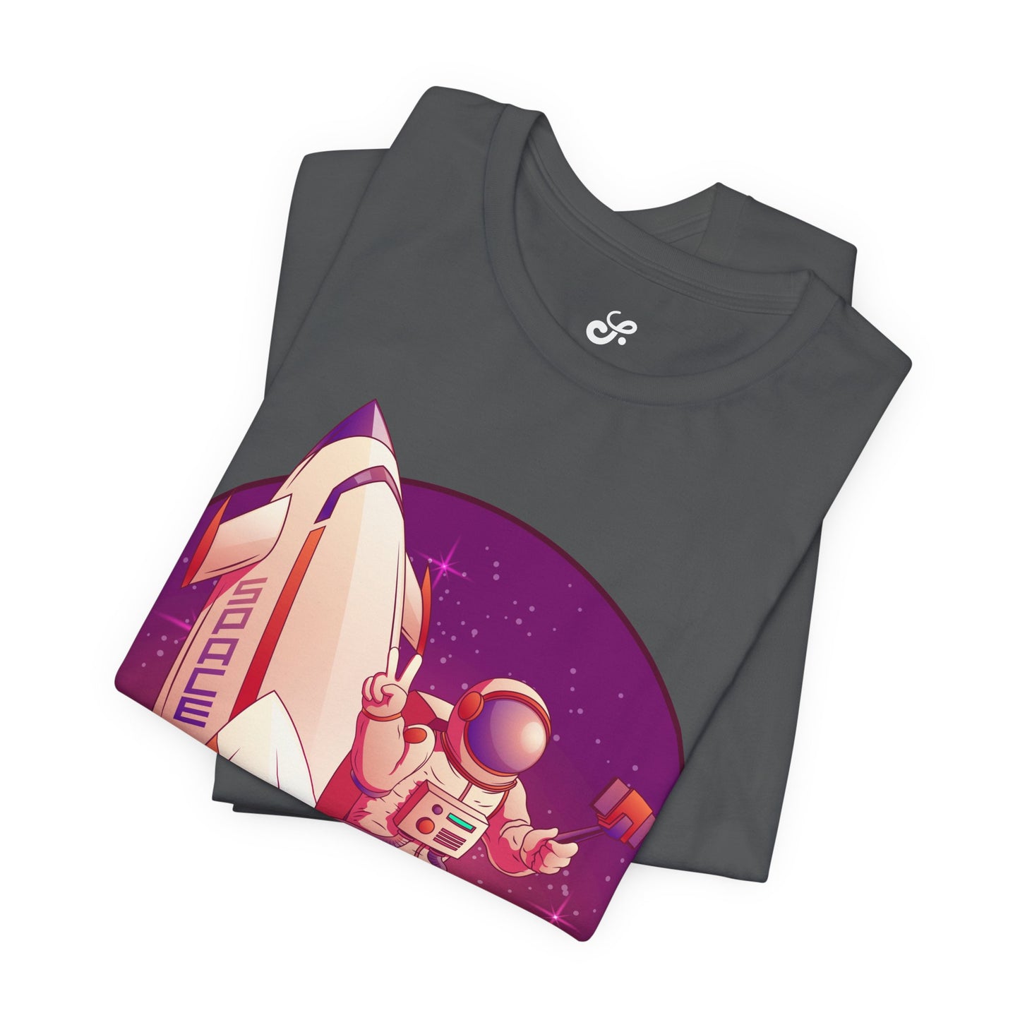 Astronaut and Rocket Space Themed Oversized T-Shirt YSS-TS-0001