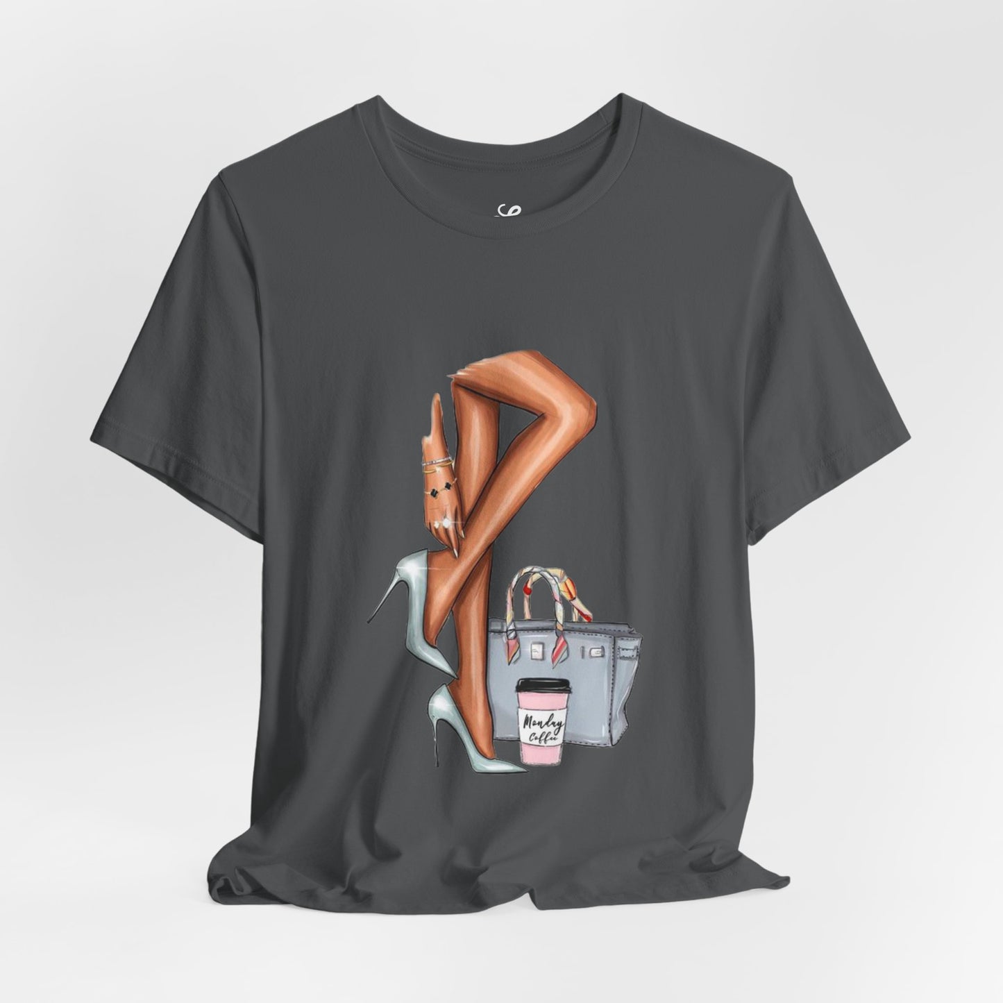 Chic Fashion Illustration Oversized T-Shirt YSS-TS-0003