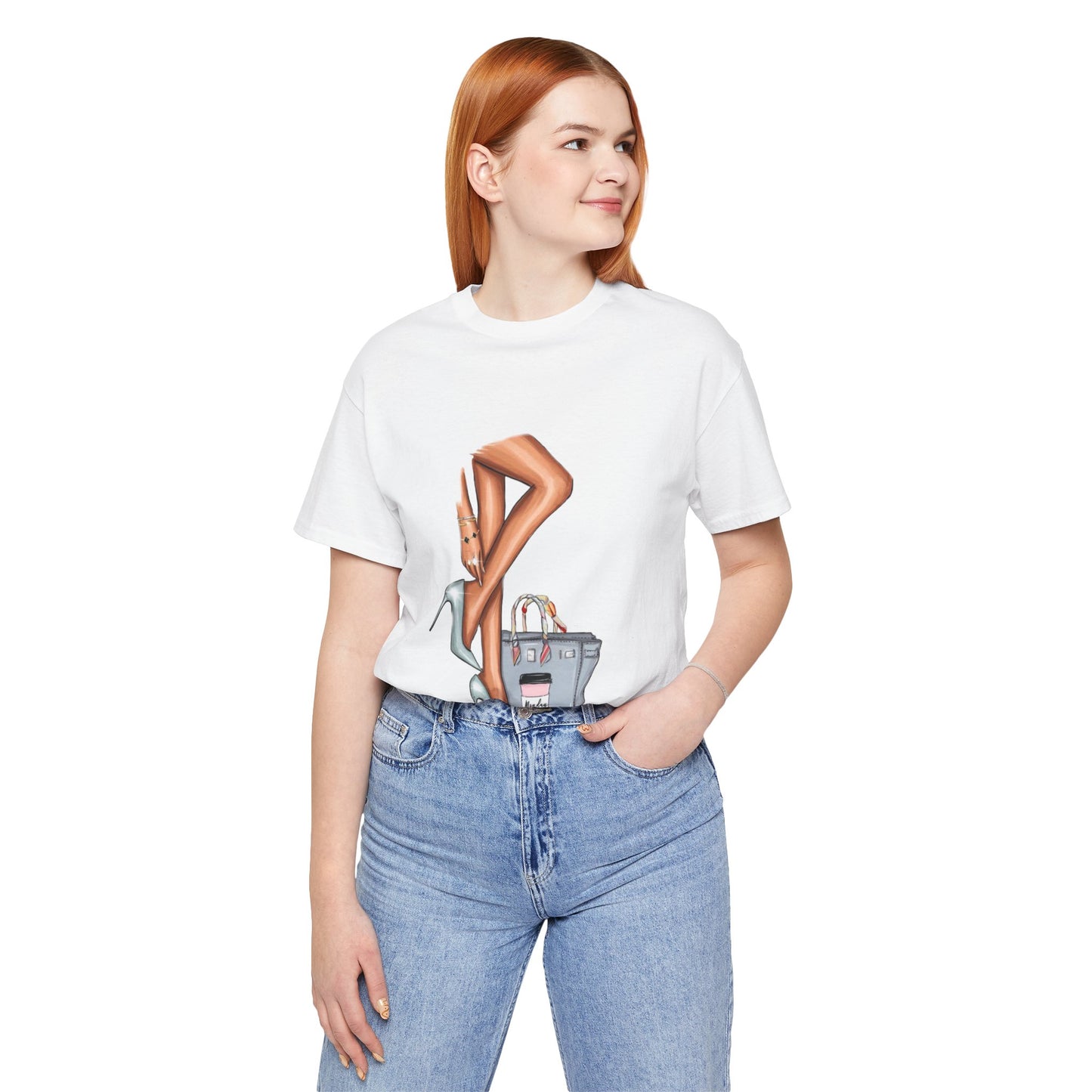 Chic Fashion Illustration Oversized T-Shirt YSS-TS-0003