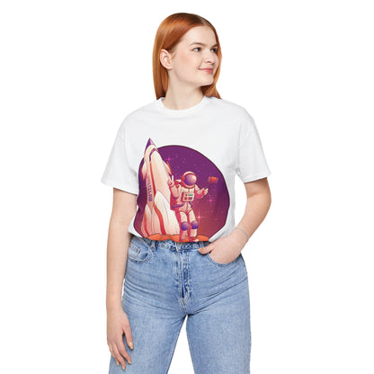 Astronaut and Rocket Space Themed Oversized T-Shirt YSS-TS-0001