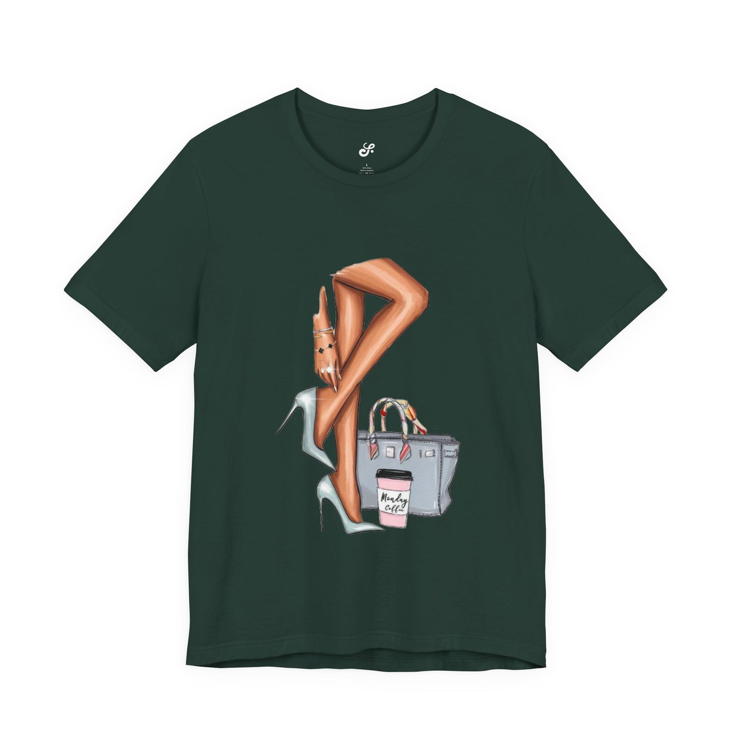 Chic Fashion Illustration Oversized T-Shirt YSS-TS-0003