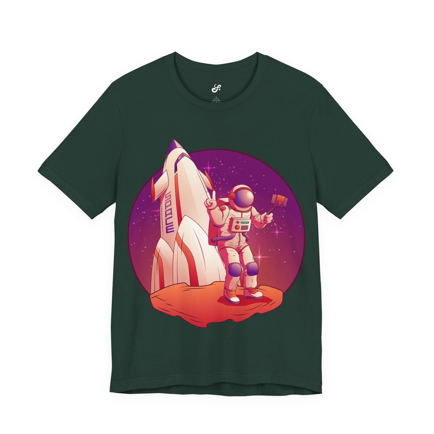 Astronaut and Rocket Space Themed Oversized T-Shirt YSS-TS-0001