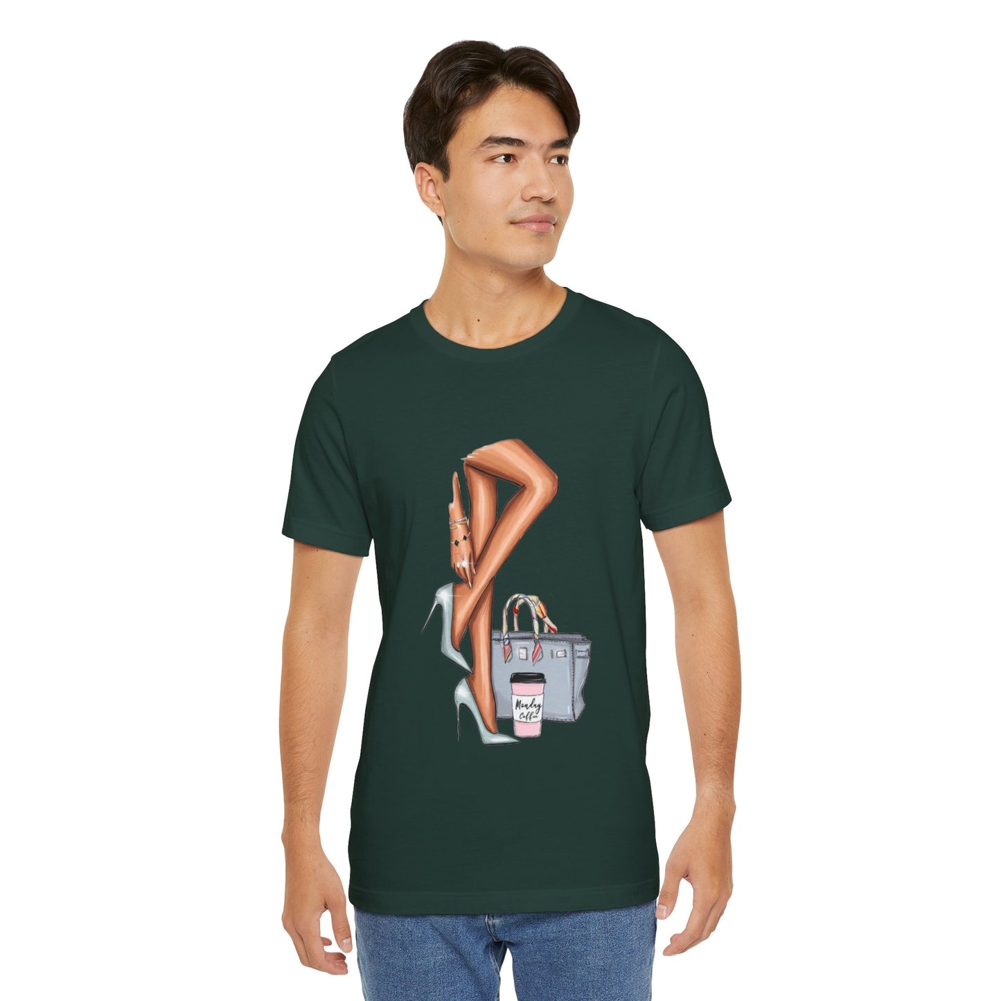 Chic Fashion Illustration Oversized T-Shirt YSS-TS-0003