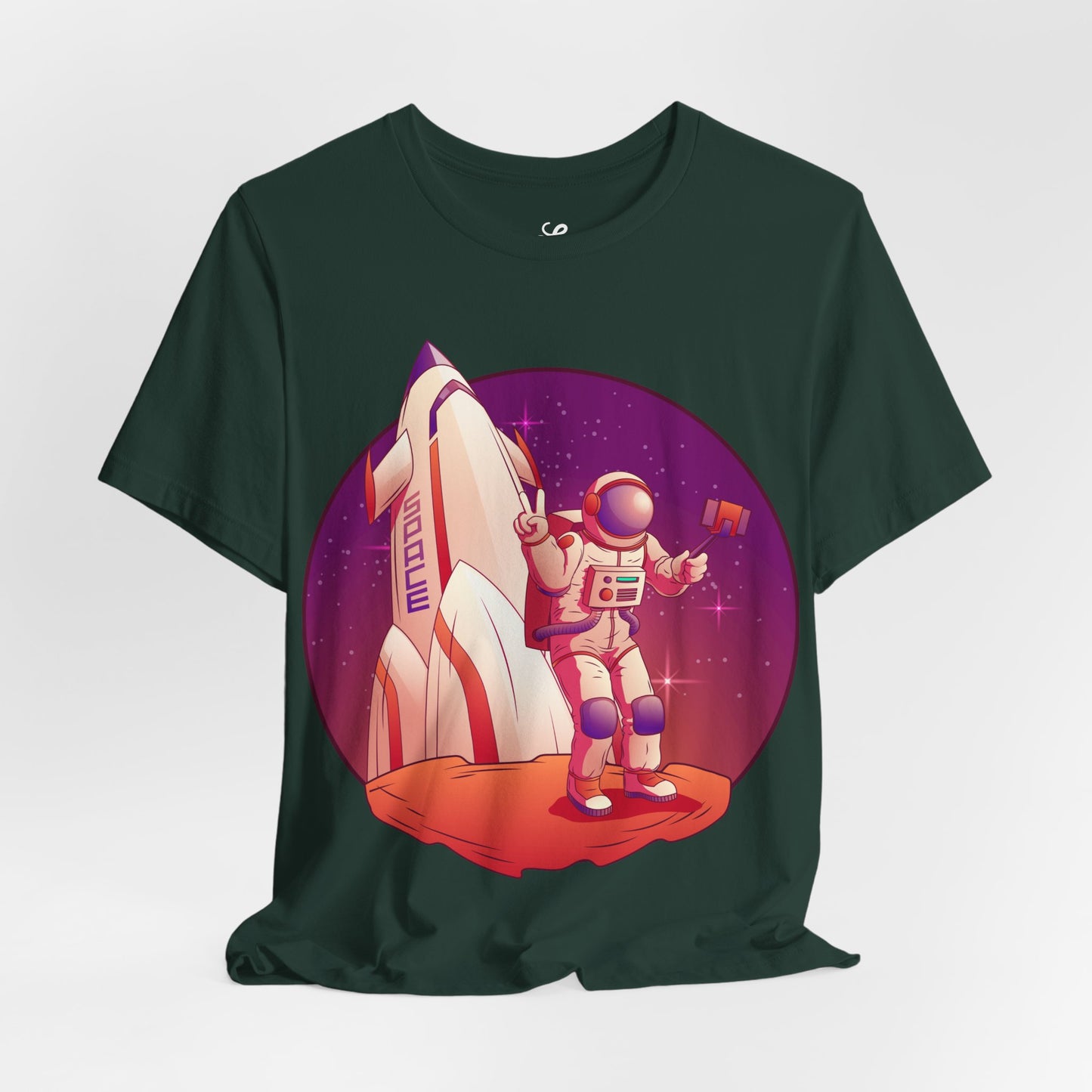 Astronaut and Rocket Space Themed Oversized T-Shirt YSS-TS-0001