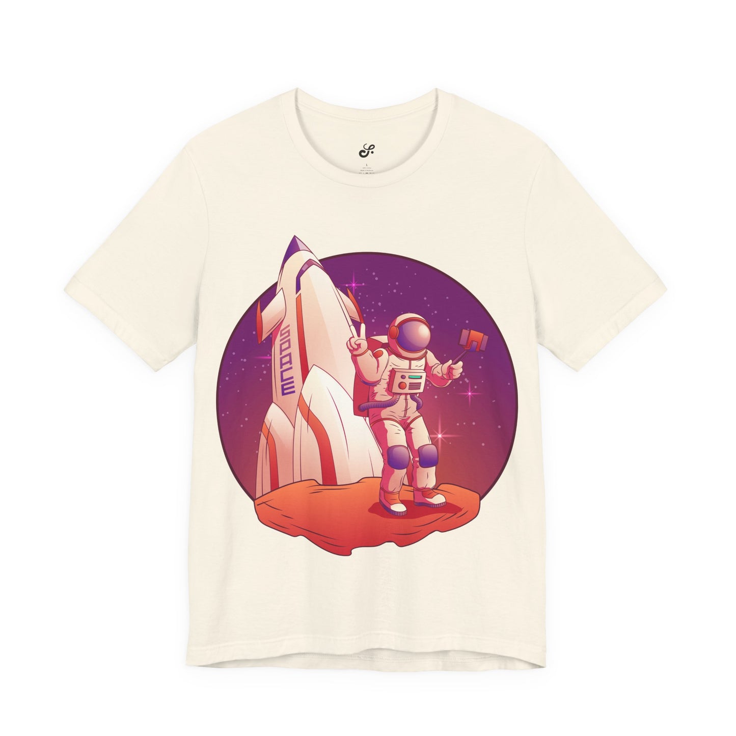 Astronaut and Rocket Space Themed Oversized T-Shirt YSS-TS-0001