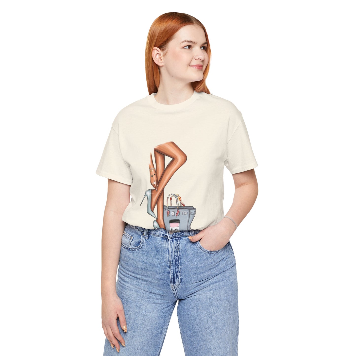 Chic Fashion Illustration Oversized T-Shirt YSS-TS-0003