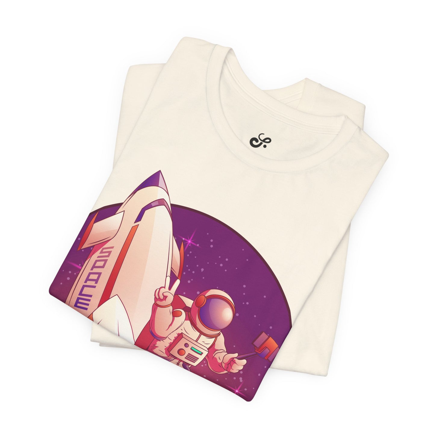 Astronaut and Rocket Space Themed Oversized T-Shirt YSS-TS-0001