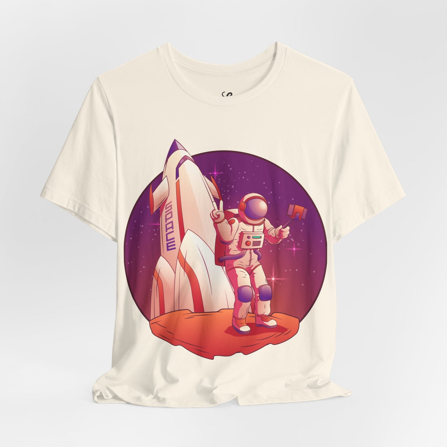 Astronaut and Rocket Space Themed Oversized T-Shirt YSS-TS-0001