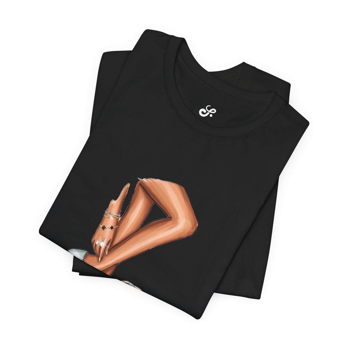 Chic Fashion Illustration Oversized T-Shirt YSS-TS-0003