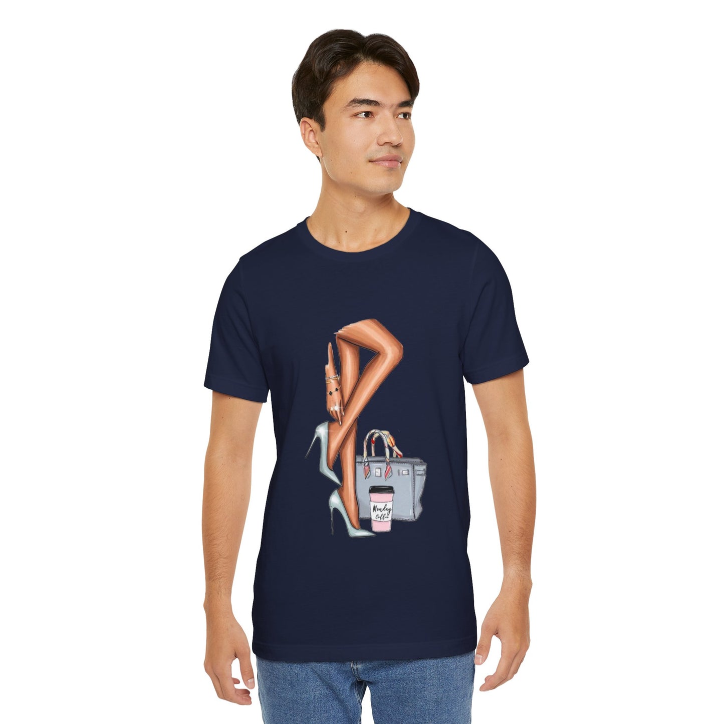 Chic Fashion Illustration Oversized T-Shirt YSS-TS-0003