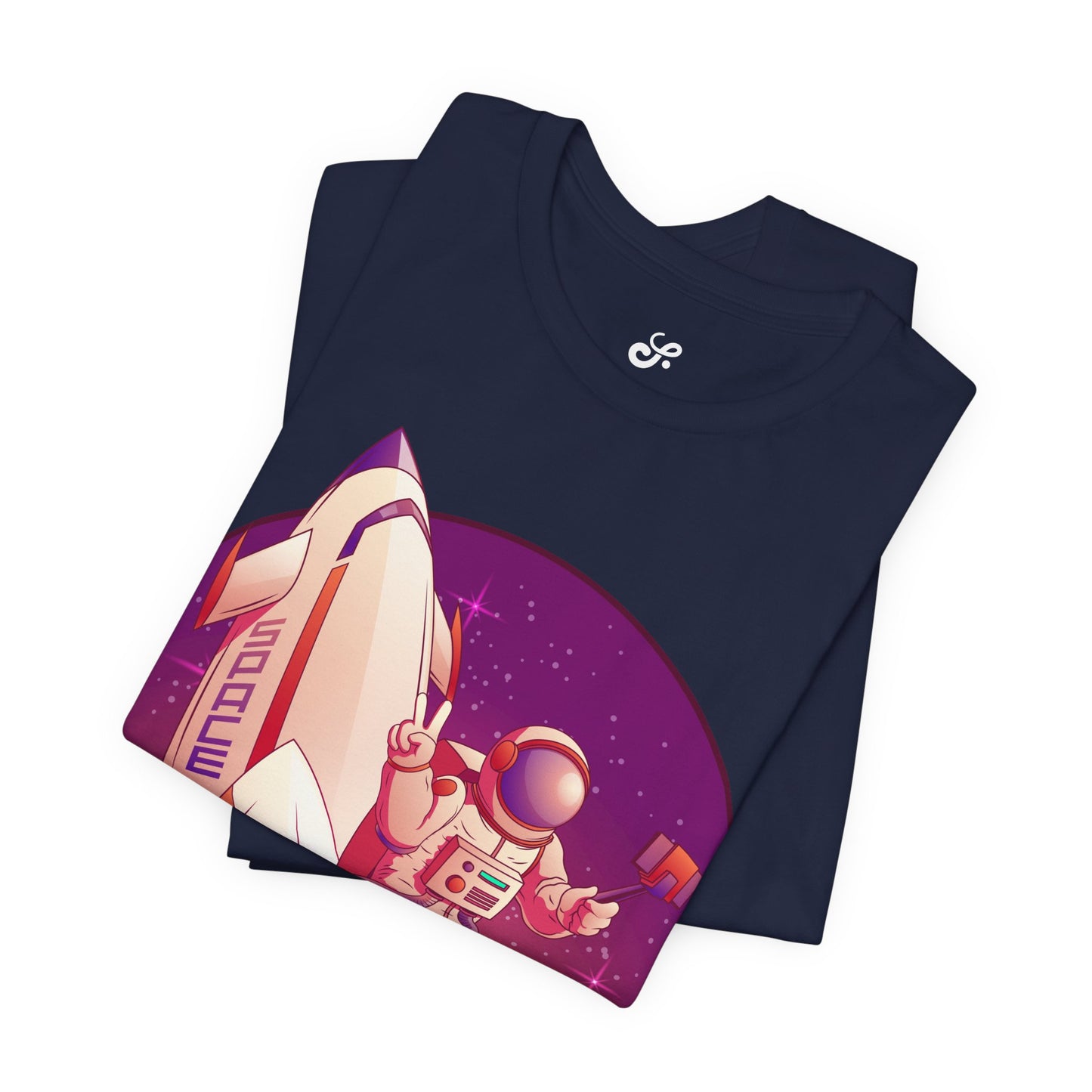 Astronaut and Rocket Space Themed Oversized T-Shirt YSS-TS-0001