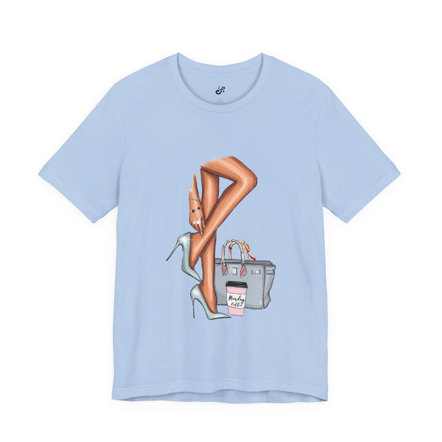 Chic Fashion Illustration Oversized T-Shirt YSS-TS-0003