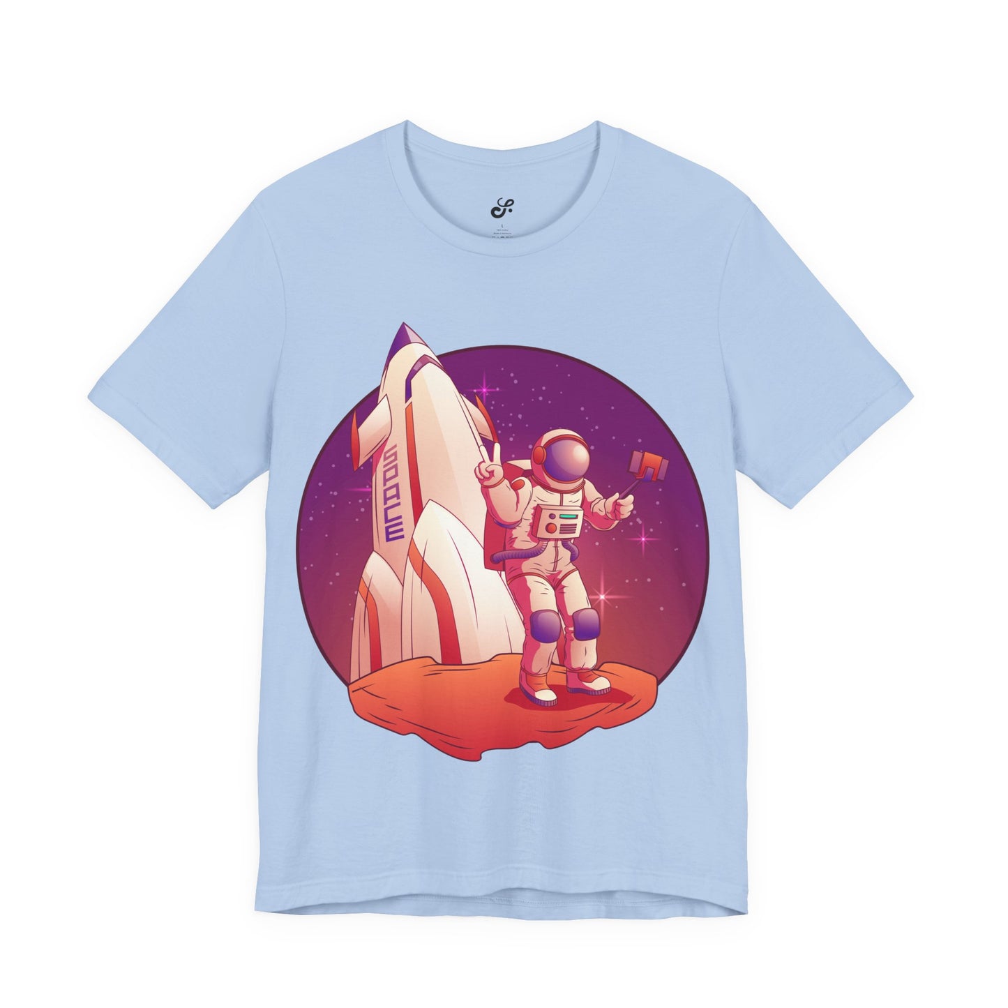Astronaut and Rocket Space Themed Oversized T-Shirt YSS-TS-0001