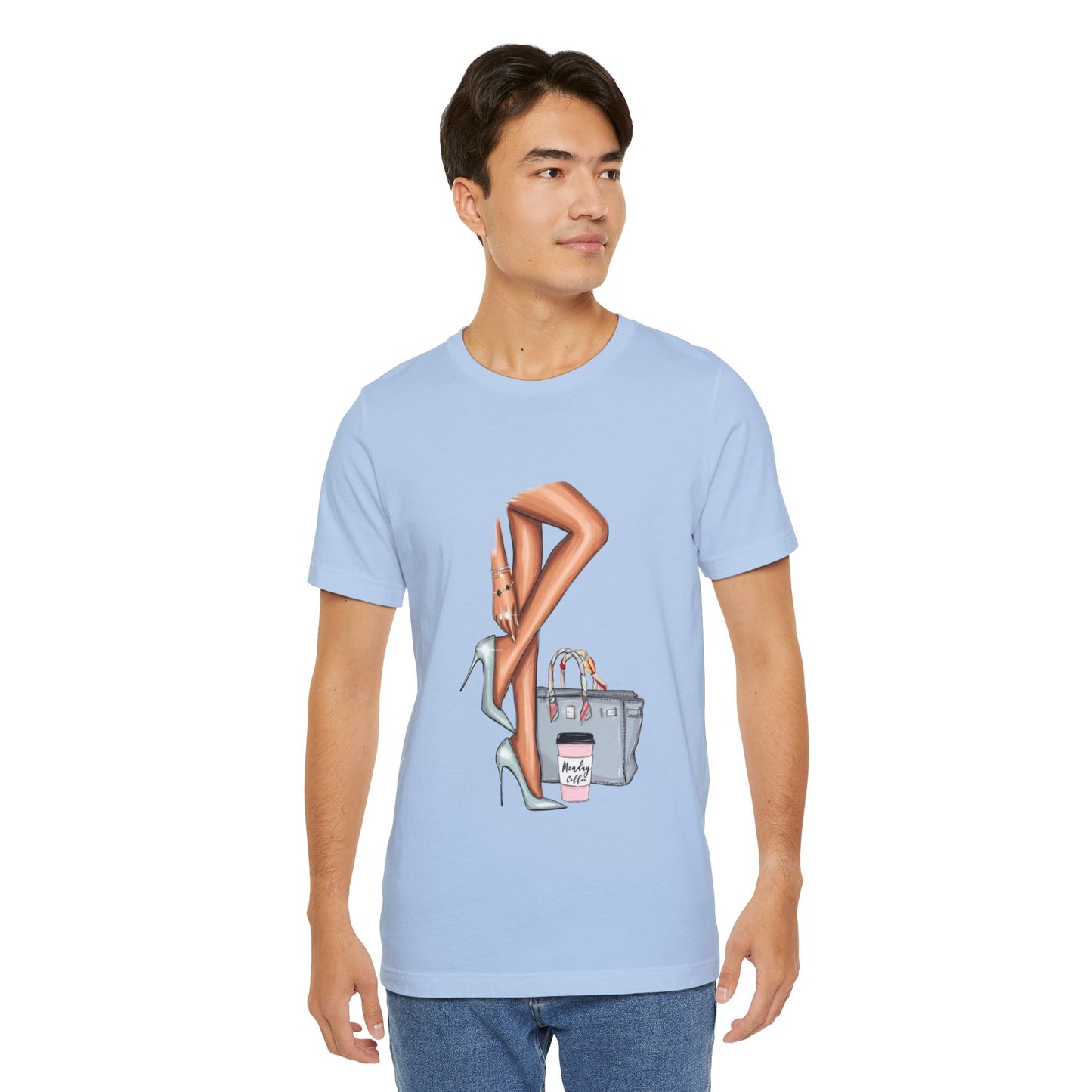 Chic Fashion Illustration Oversized T-Shirt YSS-TS-0003