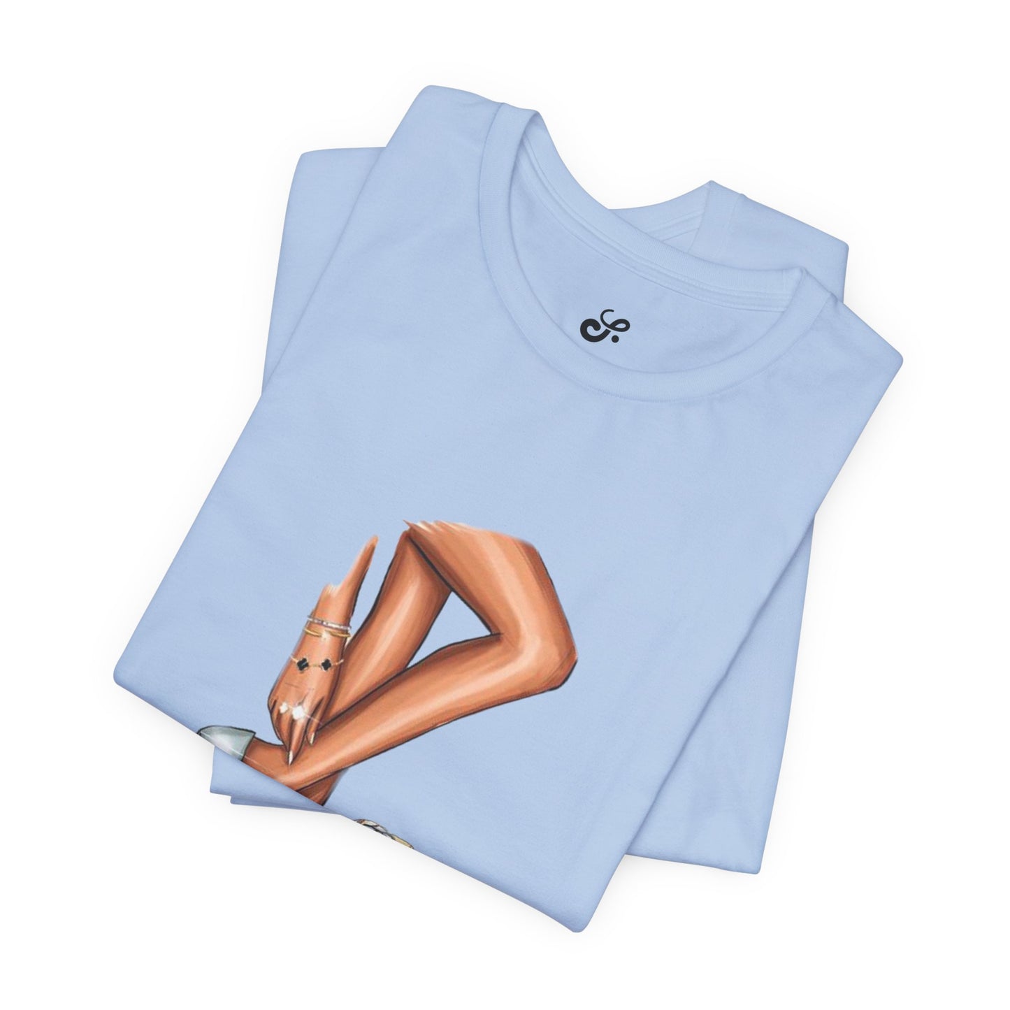 Chic Fashion Illustration Oversized T-Shirt YSS-TS-0003