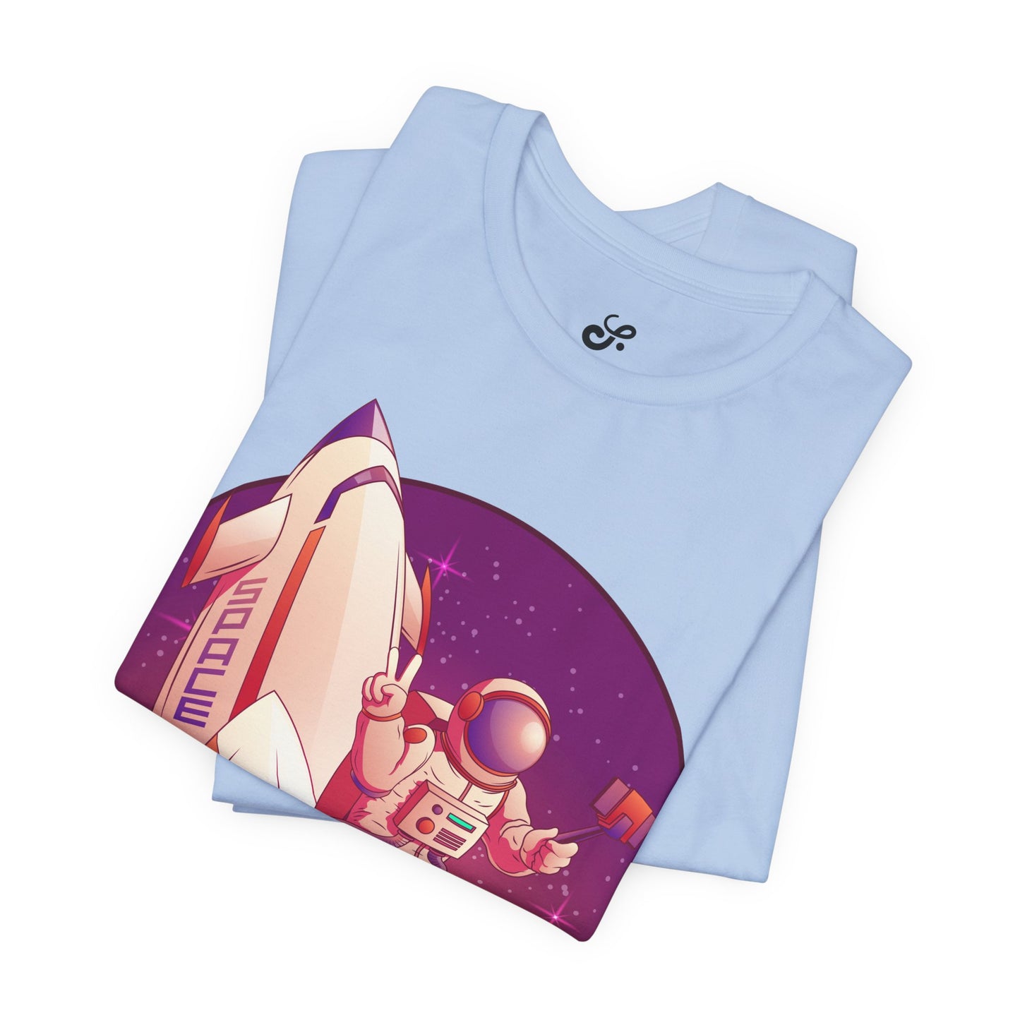 Astronaut and Rocket Space Themed Oversized T-Shirt YSS-TS-0001