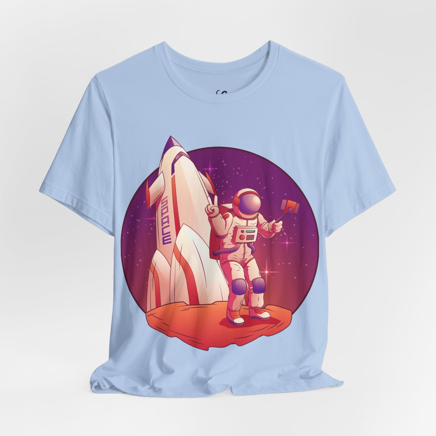 Astronaut and Rocket Space Themed Oversized T-Shirt YSS-TS-0001